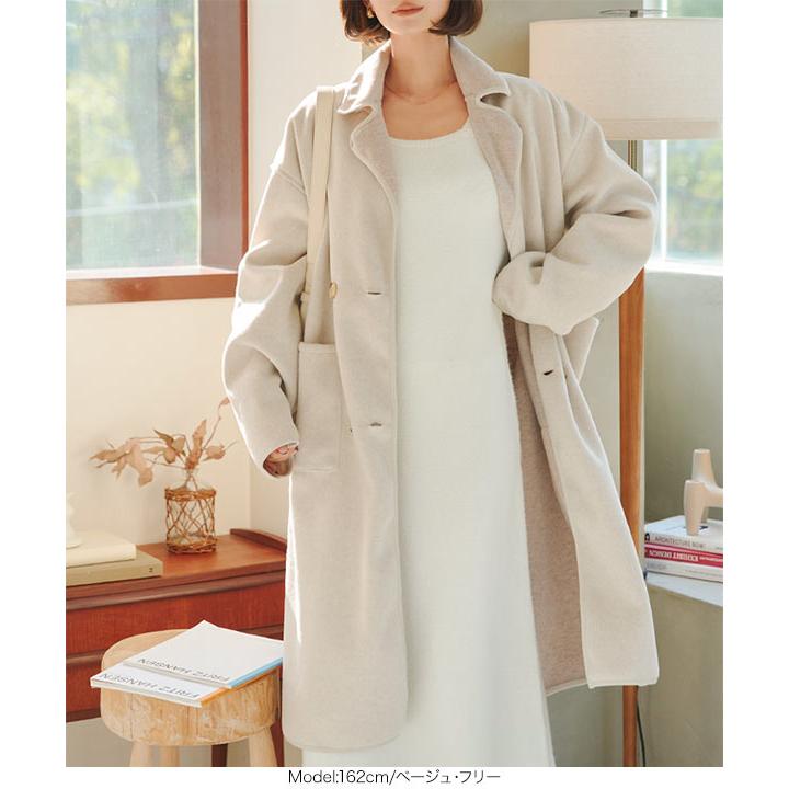KOBE LETTUCE コート レディース 40代 50代 チェスターコート ロング