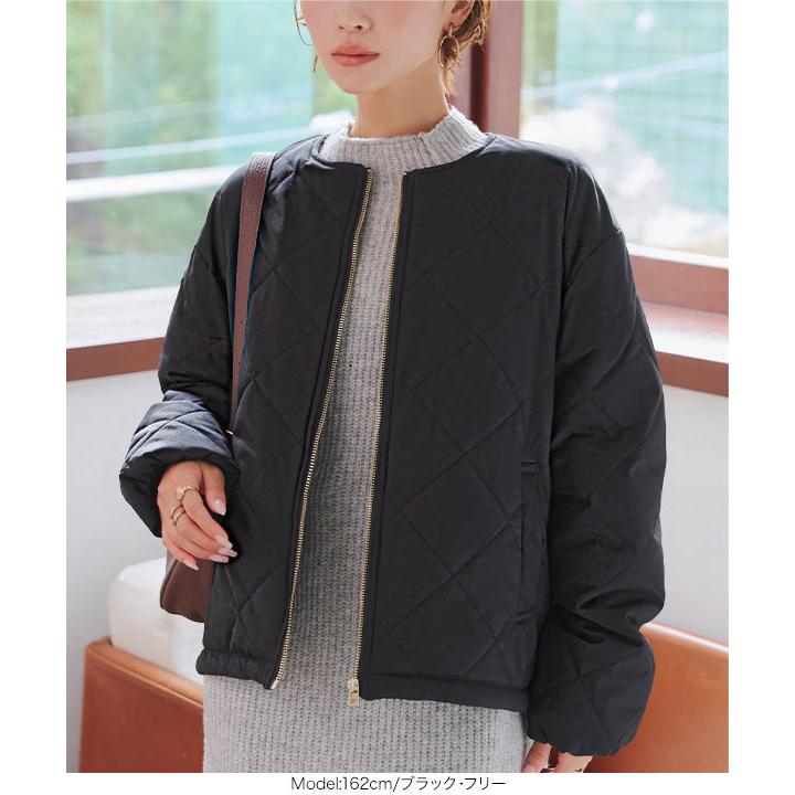 KOBE LETTUCE（神戸レタス） キルティングコート レディース ノー