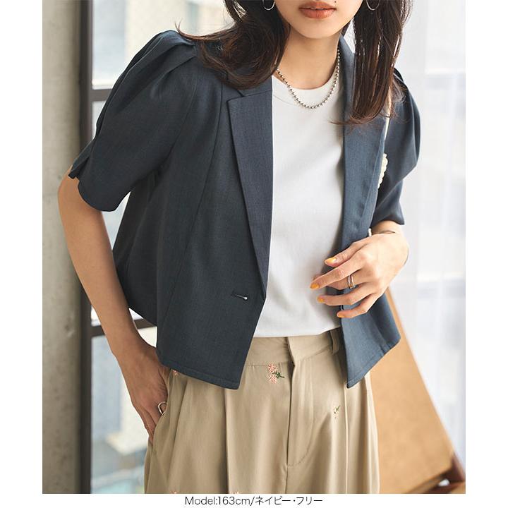 KOBE LETTUCE ジャケット レディース 夏 春 ショート 軽アウター