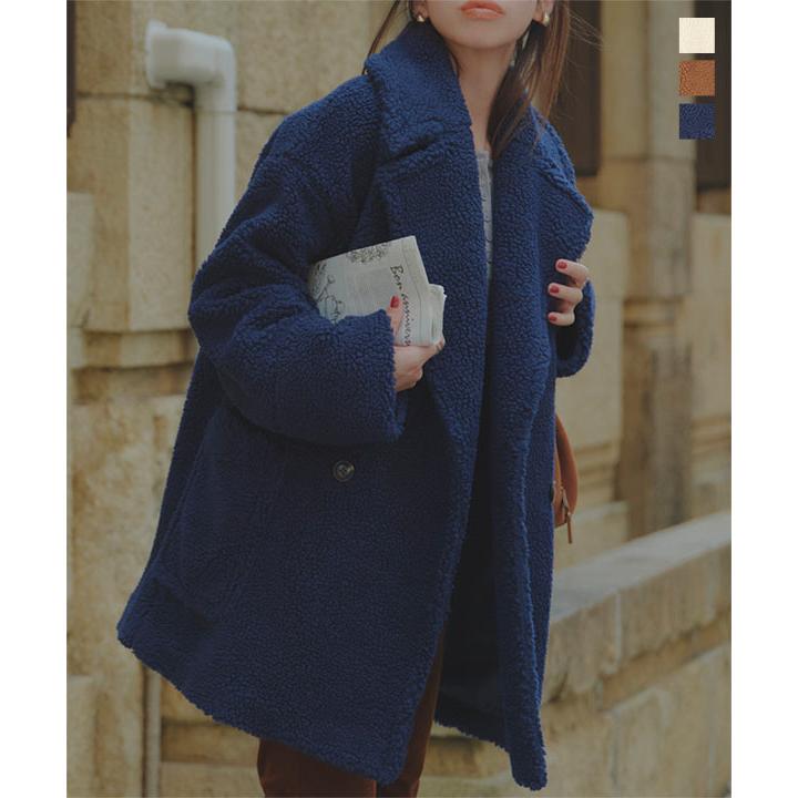 KOBE LETTUCE（神戸レタス） コート レディース 長袖 秋 冬 ボアコート