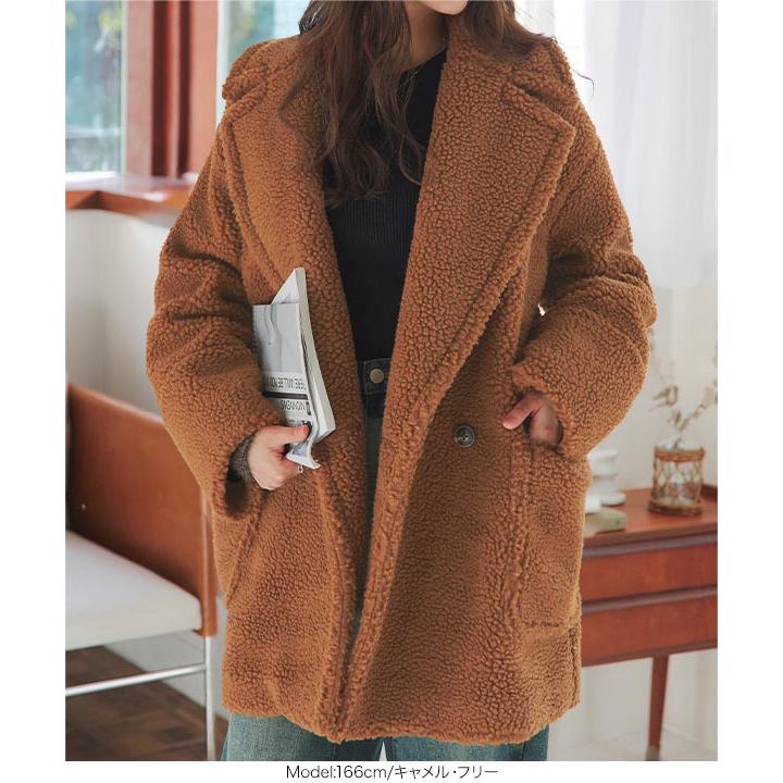 KOBE LETTUCE（神戸レタス） コート レディース 長袖 秋 冬 ボアコート