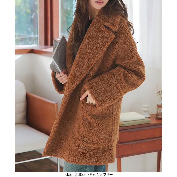 KOBE LETTUCE（神戸レタス） コート レディース 長袖 秋 冬 ボアコート