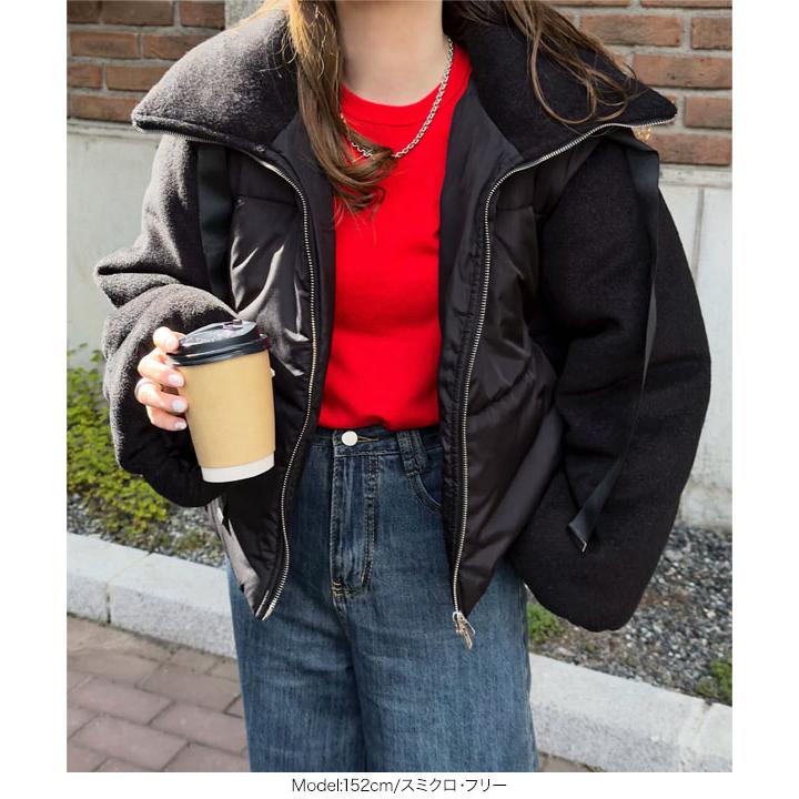 KOBE LETTUCE（神戸レタス） 中綿ジャケット レディース 中綿コート