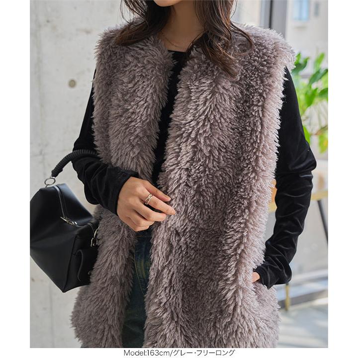 KOBE LETTUCE（神戸レタス） アウター レディース ベスト ファー ジレ