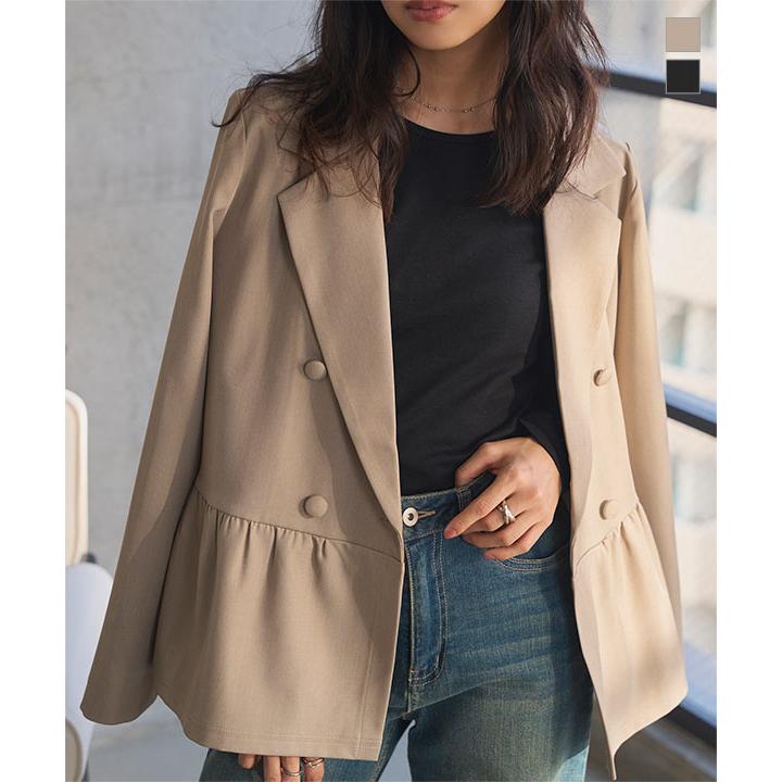 【美品】COEL バスケットリボンジャケット　ベージュ COOTIE 「Color Denim Ranch Jacket」 デニム ランチジャケット