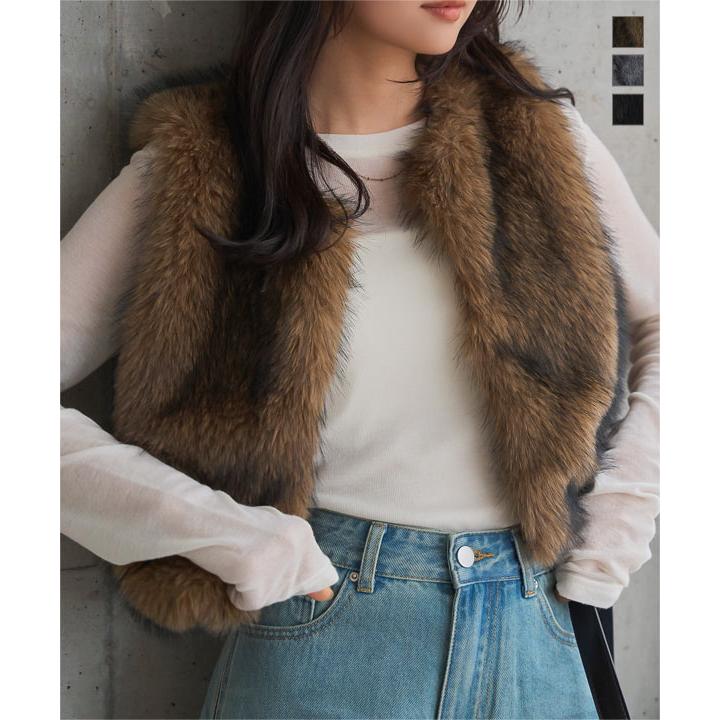 ファージレ　ベスト moment+ ベスト ジレ 「累計販売枚数1万枚突破！」Vネックロング
