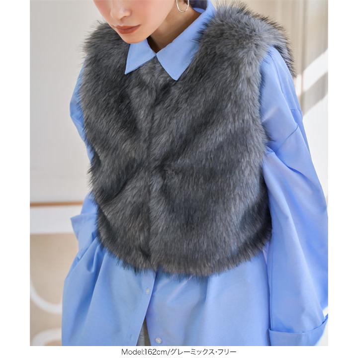 KOBE LETTUCE（神戸レタス） ファージレ ベスト レディース ファー