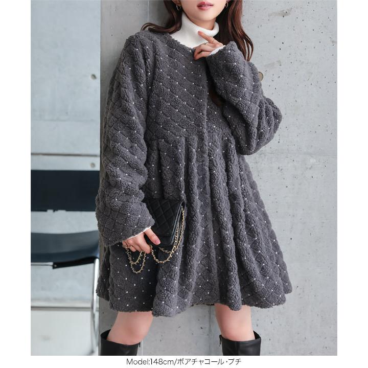 KOBE LETTUCE（神戸レタス） コート レディース アウター ボア