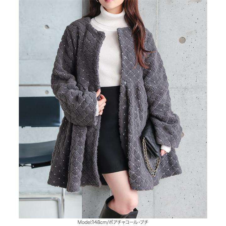 KOBE LETTUCE（神戸レタス） コート レディース アウター ボア