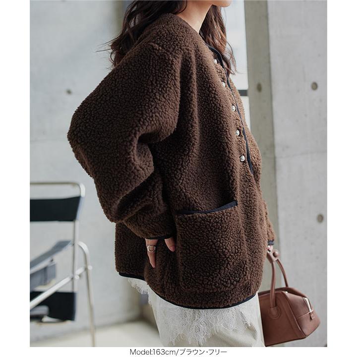 KOBE LETTUCE（神戸レタス） アウター レディース 冬 ボアジャケット