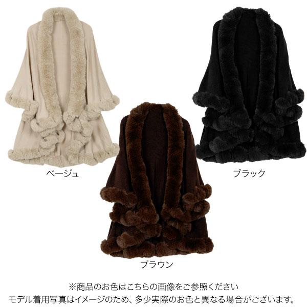 KOBE LETTUCE（神戸レタス） アウター レディース ケープコート 40代