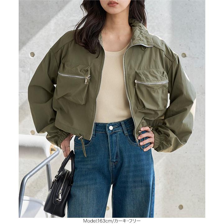 美品 TATRAS メッシュブルゾン カーキ 春夏 ジップジャケット レディース KOBE LETTUCE（神戸レタス） ブルゾン レディース 50代 アウター 春