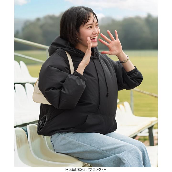 クーポン対象外商品※ 空調ウェア レディース プルオーバー おしゃれ
