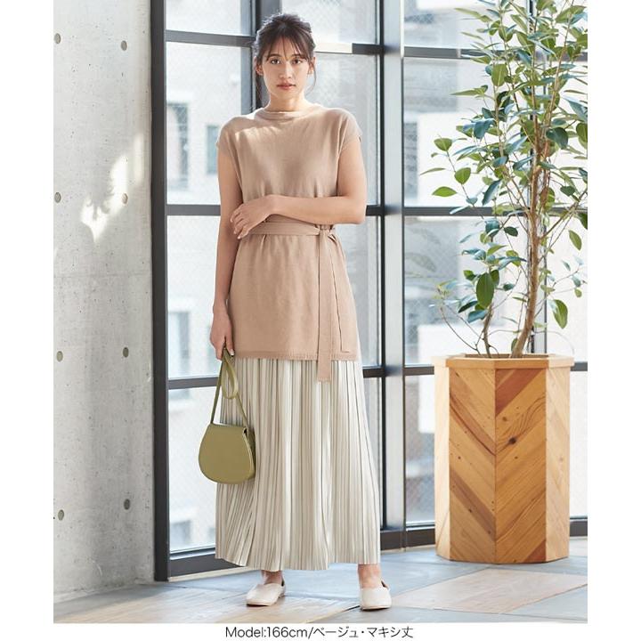 プリーツスカート マキシスカート スカート レディース ボトムス  