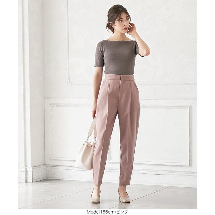 KOBE LETTUCE（神戸レタス） テーパードパンツ ツイル 前開き 起毛