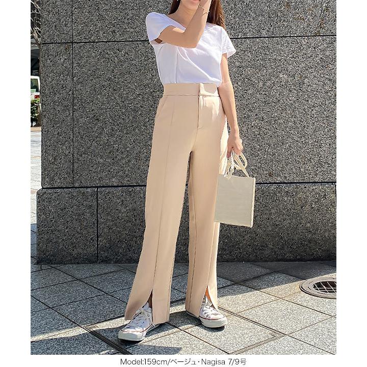 KOBE LETTUCE（神戸レタス） パンツ レディース フレアパンツ Nagisa