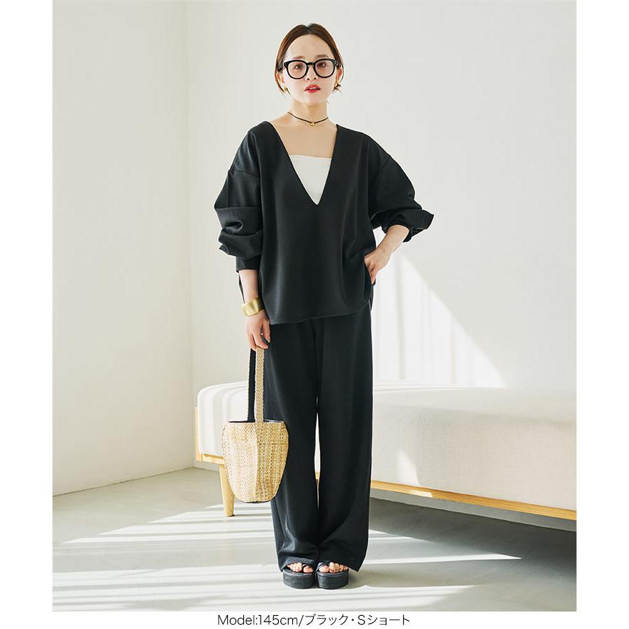 KOBE LETTUCE（神戸レタス） 田中亜希子さんコラボ ワイドパンツ