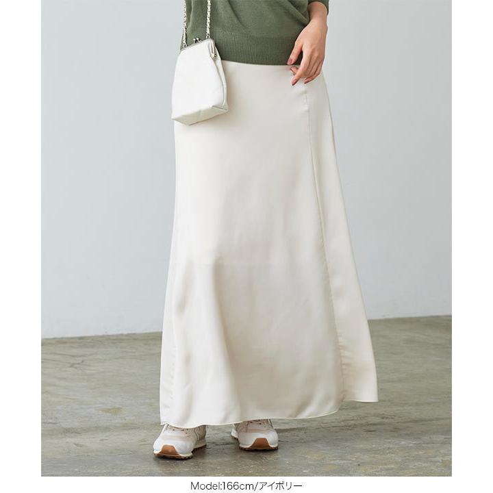 KOBE LETTUCE（神戸レタス） スカート サテンスカート レディース