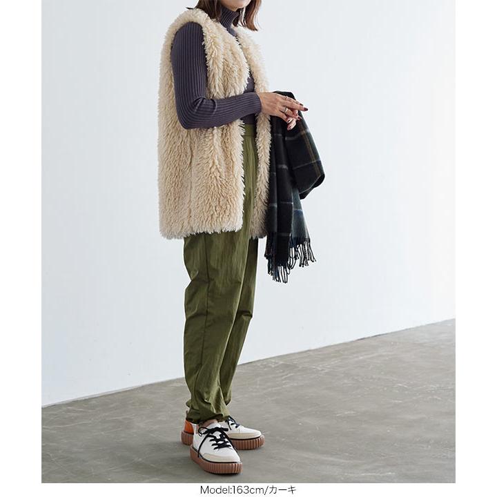 【美品】アディダス　ナイロンパンツ　ウエストゴム　レディースL 690012000102.jpg