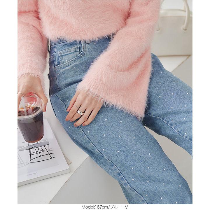 KOBE LETTUCE（神戸レタス） デニムパンツ レディース ボトムス ライン