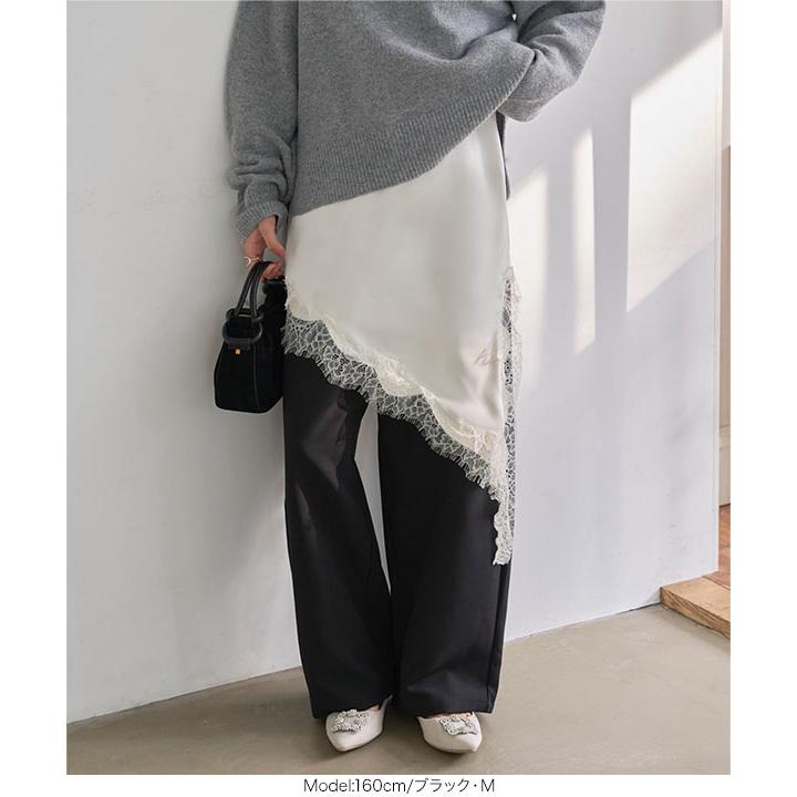 KOBE LETTUCE（神戸レタス） カーブパンツ バレルレッグ レディース