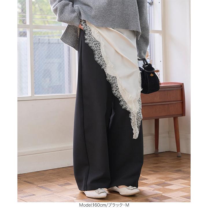 KOBE LETTUCE（神戸レタス） カーブパンツ バレルレッグ レディース