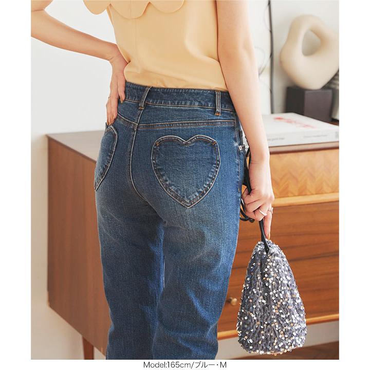 KOBE LETTUCE（神戸レタス） デニムパンツ レディース ストレート