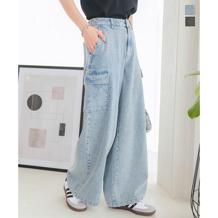 KOBE LETTUCE デニムパンツ レディース デニムカーゴパンツ KOBE LETTUCE デニムパンツ レディース デニムカーゴパンツ