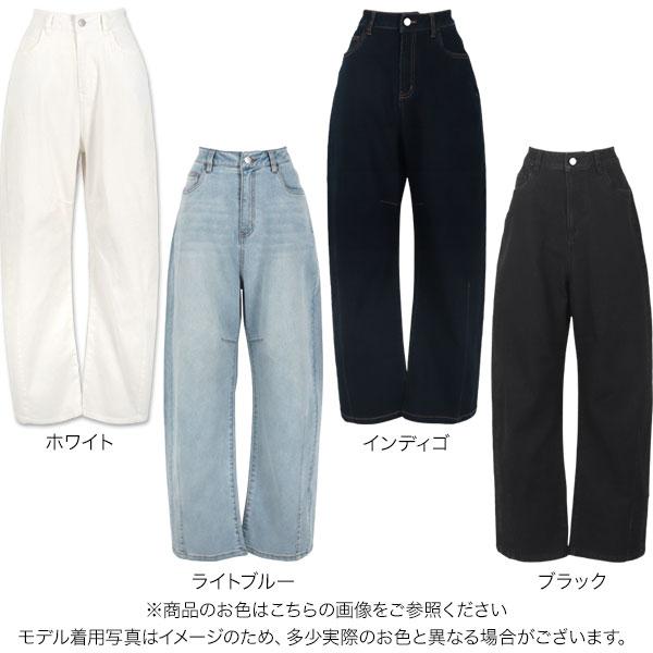 KOBE LETTUCE（神戸レタス） カーブデニムパンツ 接触冷感 UVカット