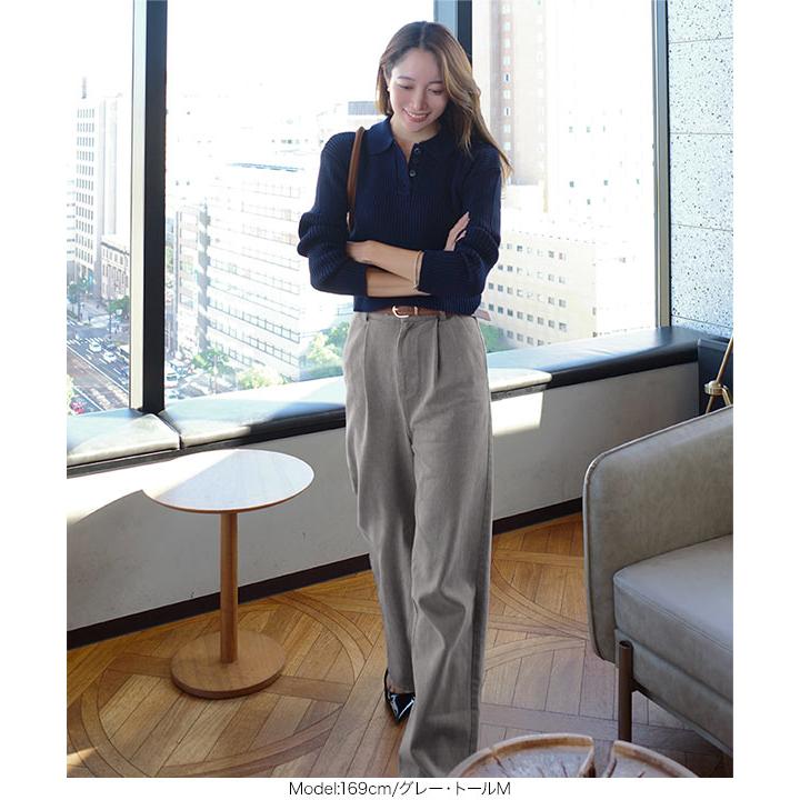 KOBE LETTUCE Reinaさんコラボ デニム ワイドパンツ タック