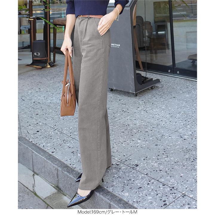 KOBE LETTUCE Reinaさんコラボ デニム ワイドパンツ タック