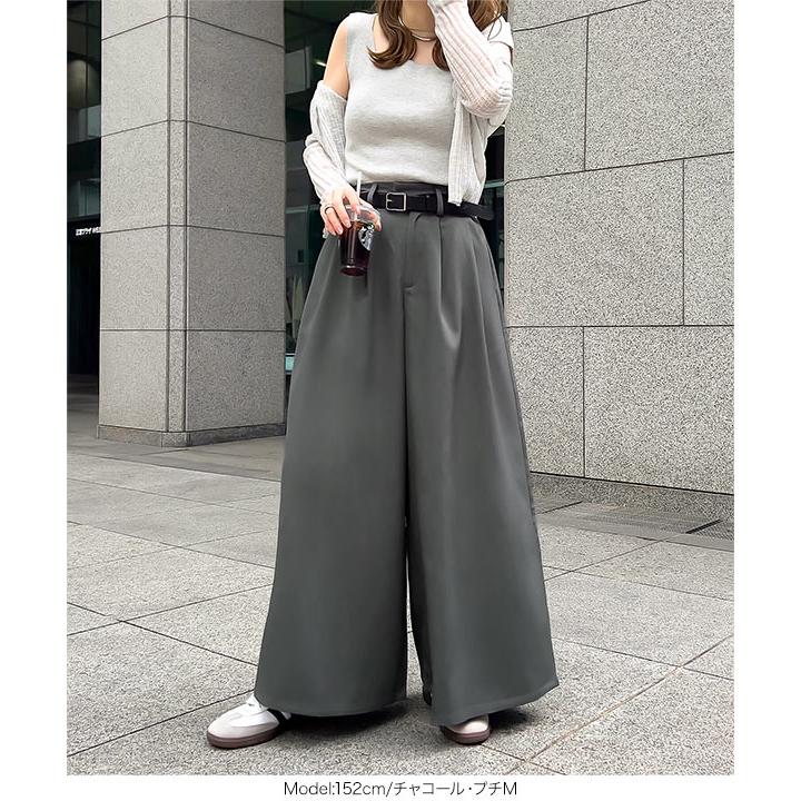 KOBE LETTUCE（神戸レタス） ワイドパンツ フレアパンツ レディース