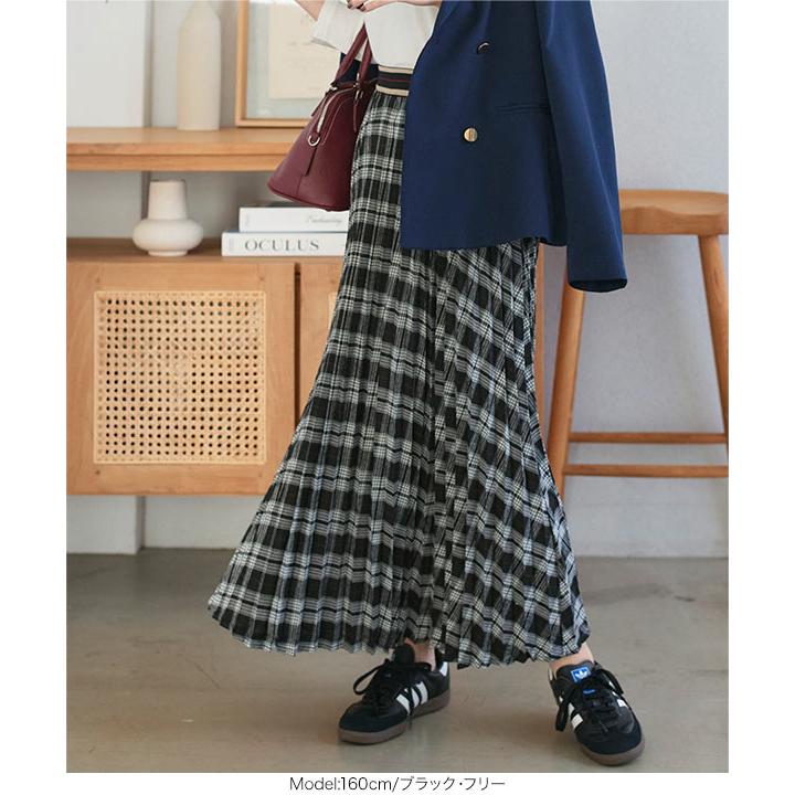 KOBE LETTUCE（神戸レタス） プリーツスカート レディース ロング丈