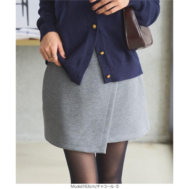 KOBE LETTUCE（神戸レタス） スカート ショート丈 ラップスカート