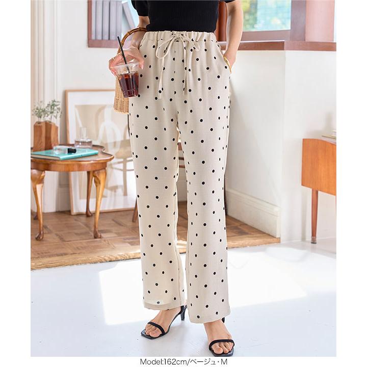 KOBE LETTUCE パンツ レディース 春 夏 ズボン スラックス リネン