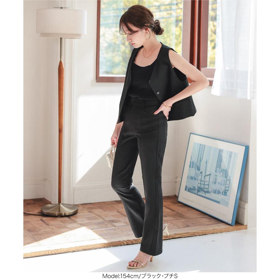 KOBE LETTUCE（神戸レタス） フレアパンツ レディース センターシーム