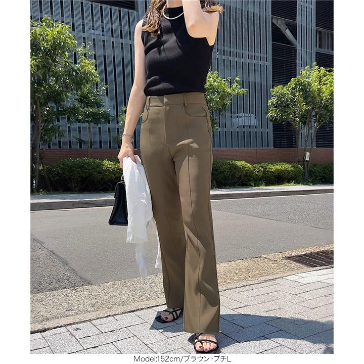 KOBE LETTUCE（神戸レタス） フレアパンツ レディース センターシーム