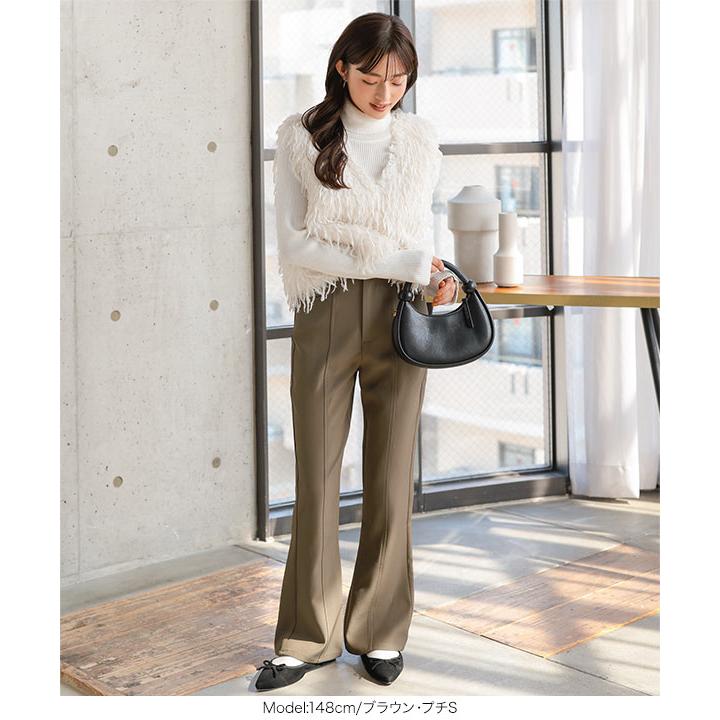 KOBE LETTUCE（神戸レタス） フレアパンツ レディース センターシーム