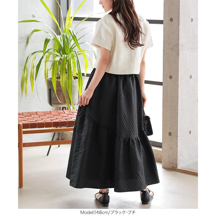KOBE LETTUCE（神戸レタス） スカート ロング 50代 ロングスカート 花