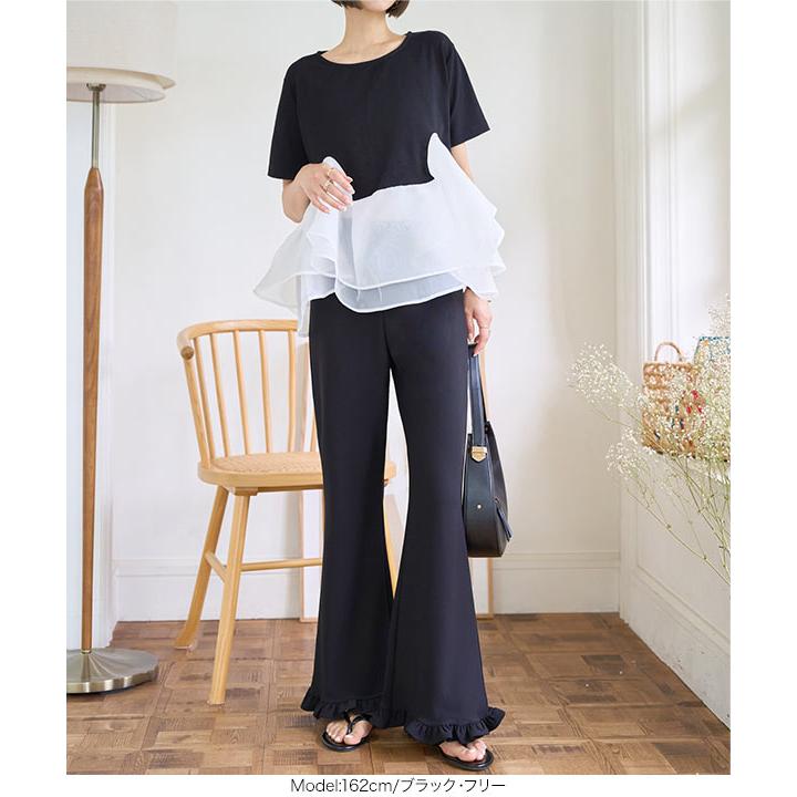 KOBE LETTUCE（神戸レタス） フレアパンツ レディース ボトム パンツ