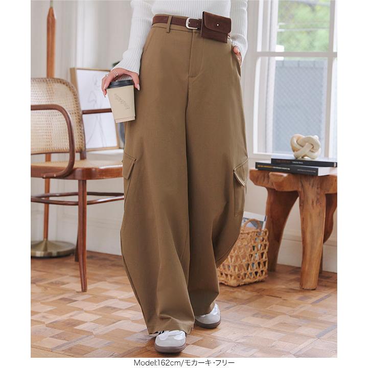 KOBE LETTUCE カーブパンツ レディース ボトムス カーゴ ロング