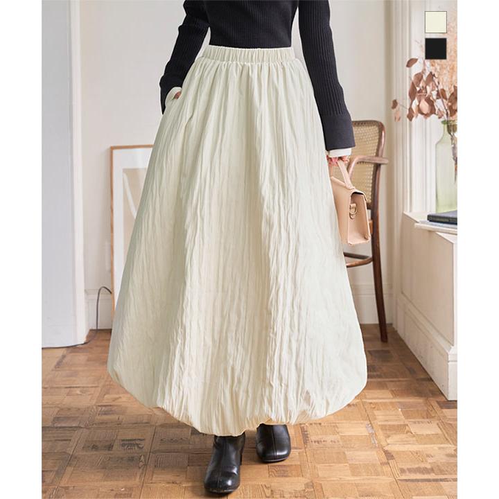 KOBE LETTUCE（神戸レタス） ロングスカート バルーンスカート 40代