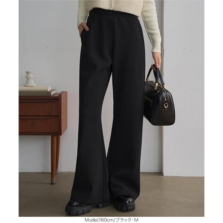 KOBE LETTUCE（神戸レタス） 裏起毛 パンツ レディース 冬 ブーツ