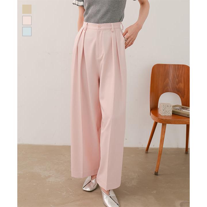 KOBE LETTUCE（神戸レタス） ワイドパンツ レディース ロング丈 ボトム