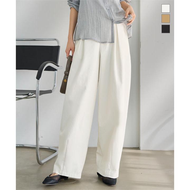 KOBE LETTUCE（神戸レタス） ワイドパンツ タックワイドカーブパンツ