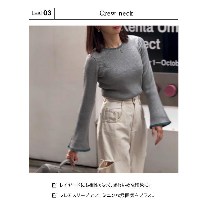 KOBE LETTUCE（神戸レタス） ニット トップス レディース リブ coara