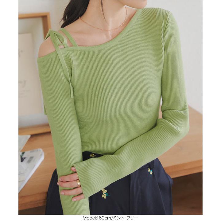 KOBE LETTUCE（神戸レタス） トップス ニット レディース リブ 長袖