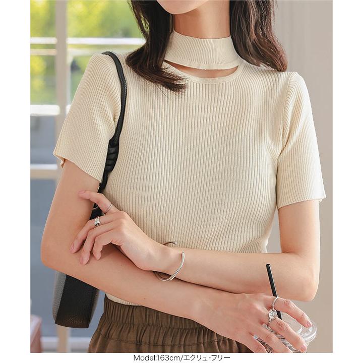 【デサントゴルフ】新品タグ付 サマーニットトップス 半袖 スワロフスキー L デサントゴルフ】新品タグ付 サマーニットトップス 半袖