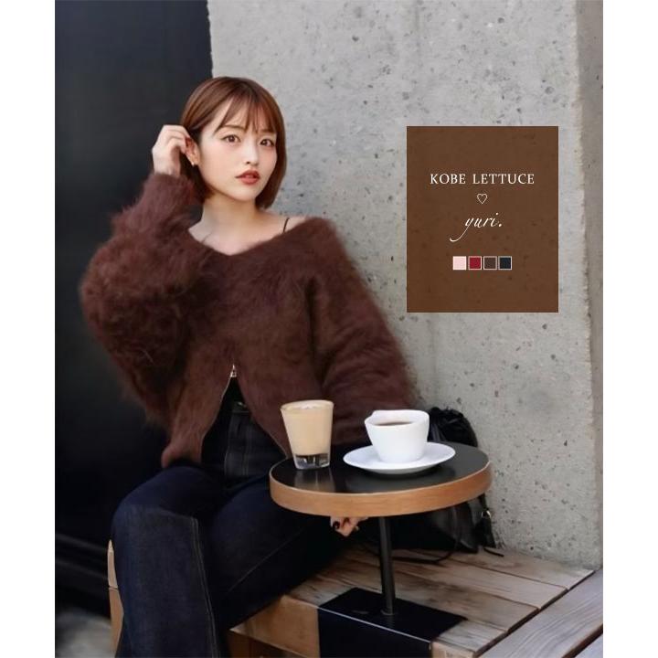 KOBE LETTUCE（神戸レタス） yuri.さんコラボ ニット レディース 冬