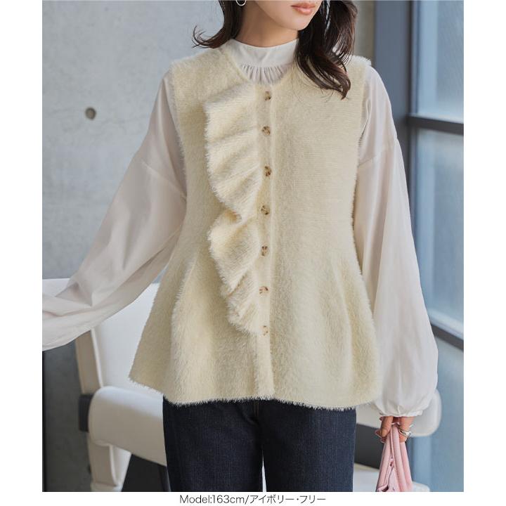 KOBE LETTUCE（神戸レタス） トップス ベスト レディース ニット ジレ